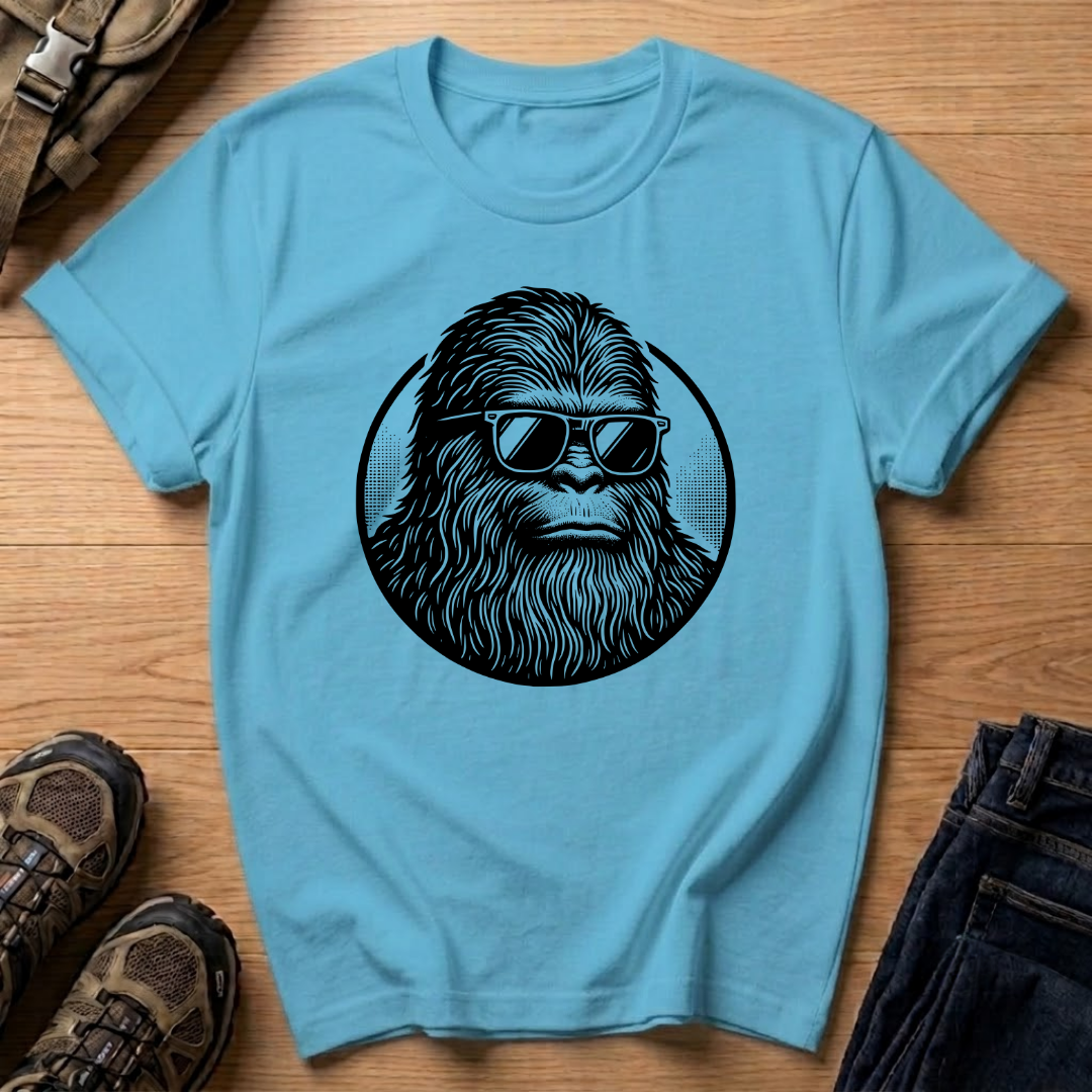 Bigfoot Sunglasses T‑Shirt