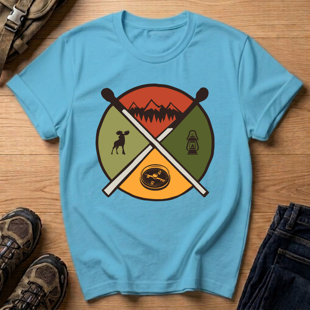 Hiking Graphic T‑Shirt