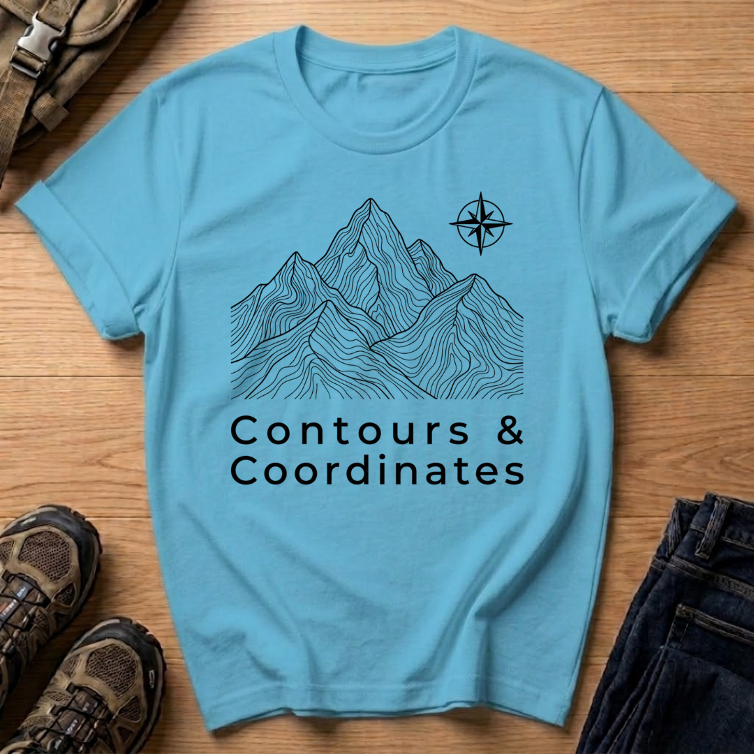 Contours & Coordinates T-Shirt