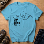 Take The Scenic Route Mountain T-Shirt