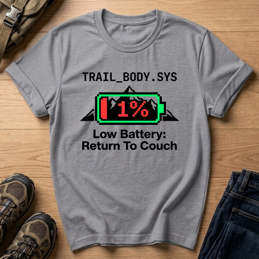 Trail_Body.Sys 1% Battery T‑Shirt
