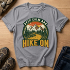 Keep Calm and Hike On T‑Shirt