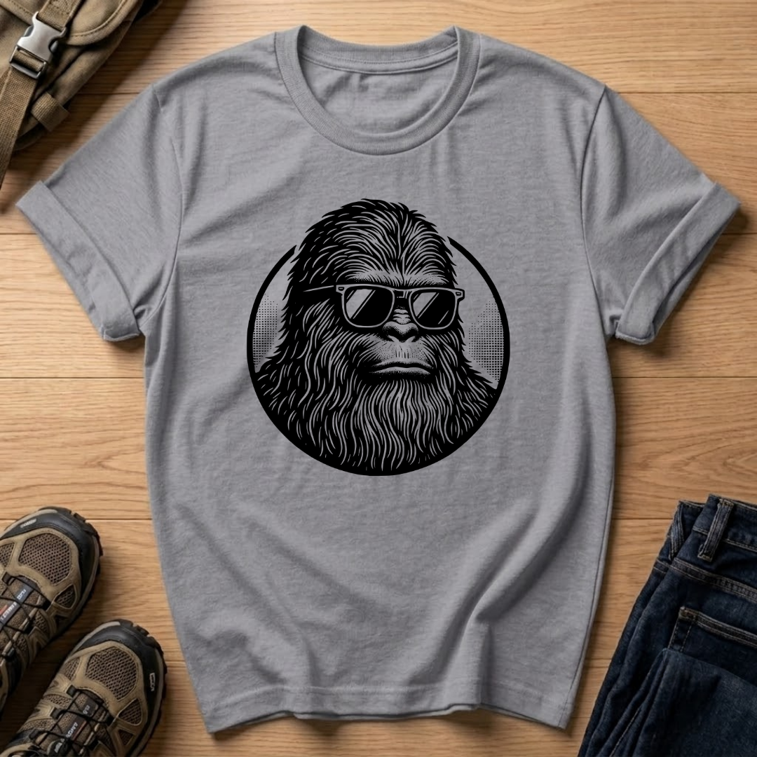 Bigfoot Sunglasses T‑Shirt