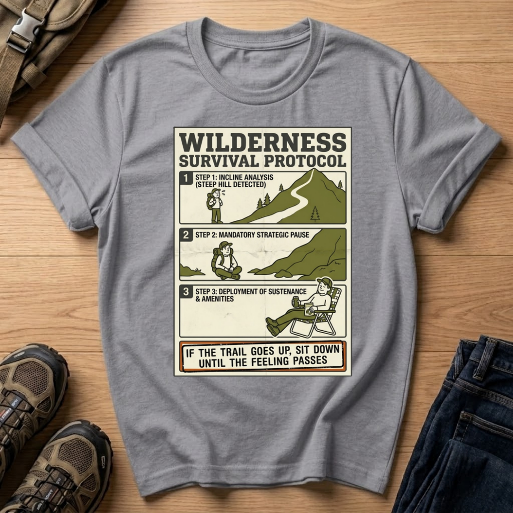 Wilderness Survival Protocol T‑Shirt