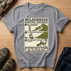 Wilderness Survival Protocol T‑Shirt