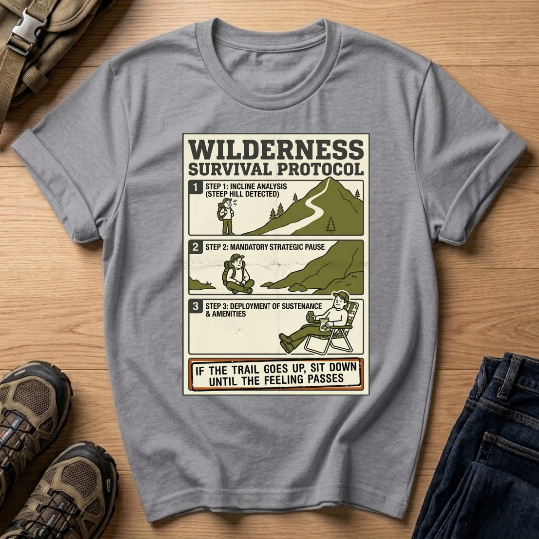 Wilderness Survival Protocol T‑Shirt