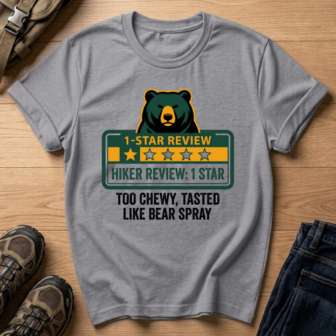 1-Star Hiker Review T-Shirt