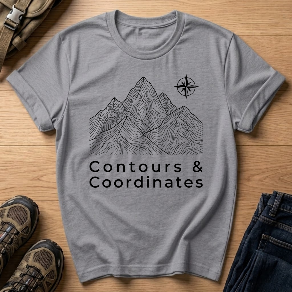 Contours & Coordinates T-Shirt