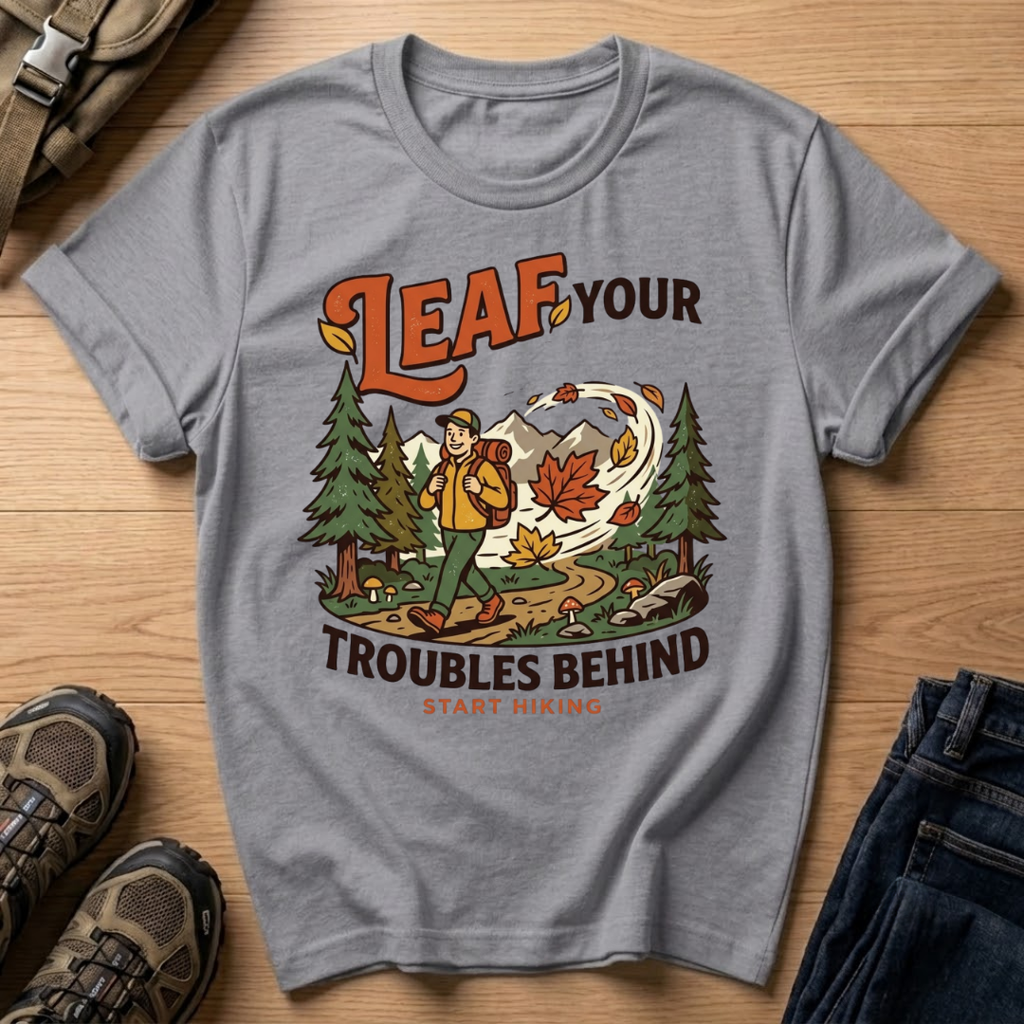 Leaf Your Troubles Behind T-Shirt