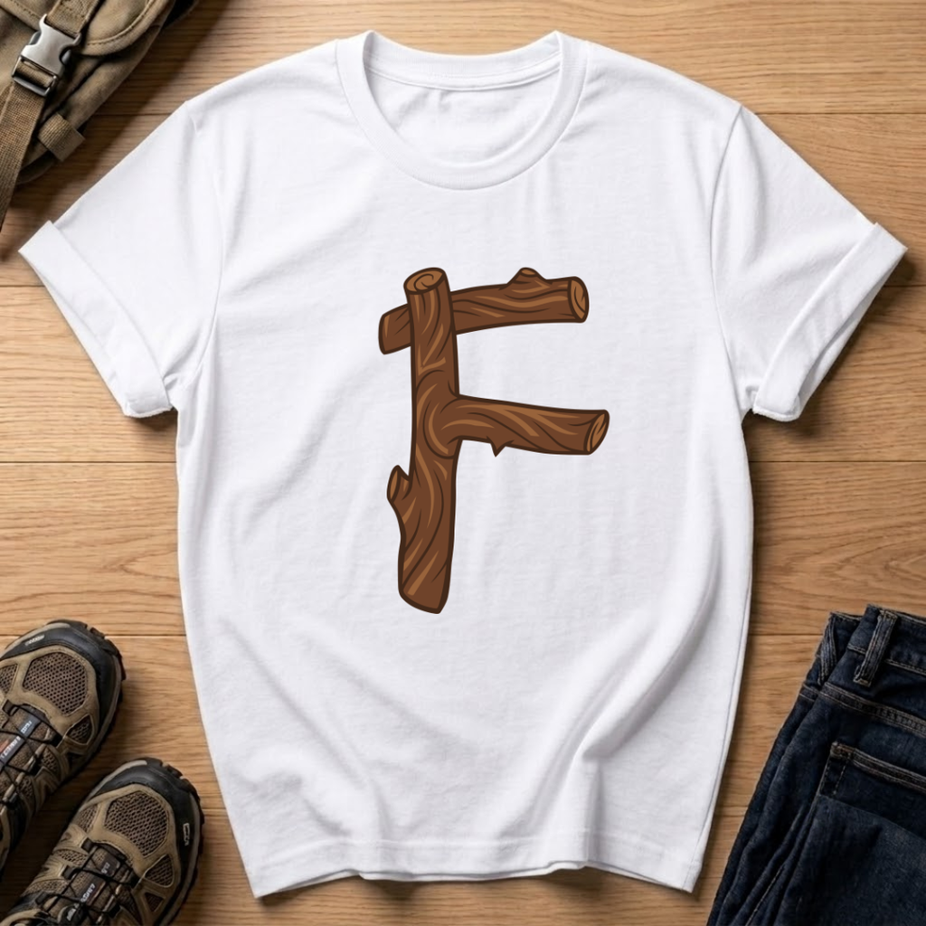 Wooden F T-Shirt