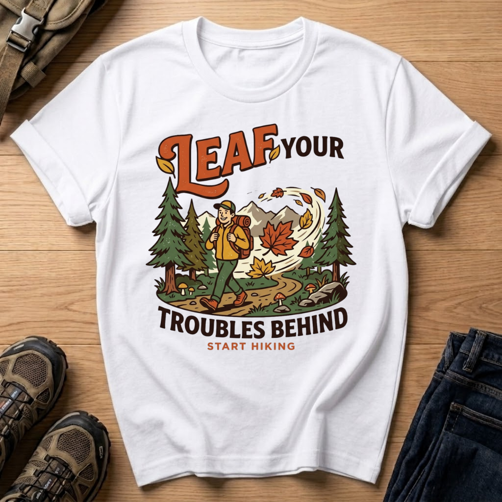 Leaf Your Troubles Behind T-Shirt
