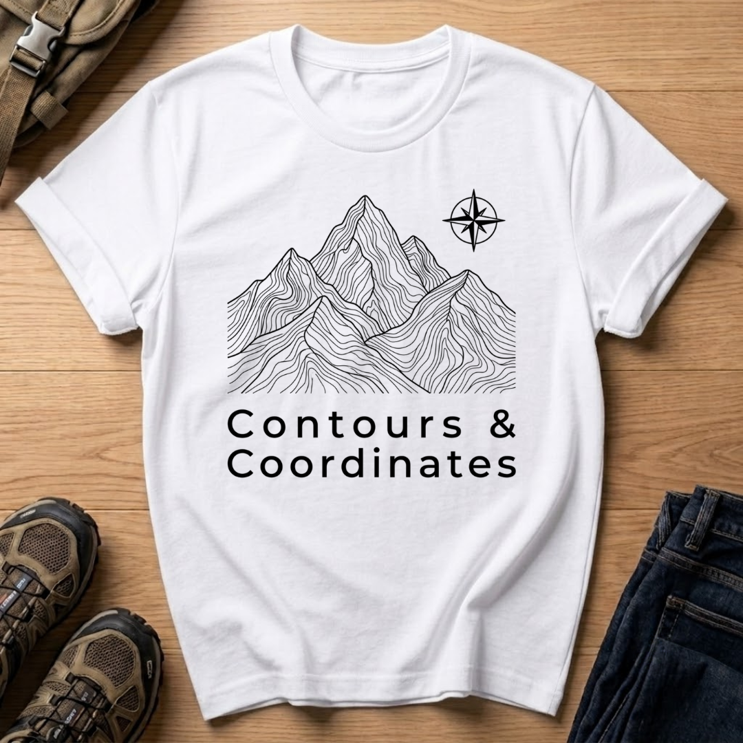 Contours & Coordinates T-Shirt