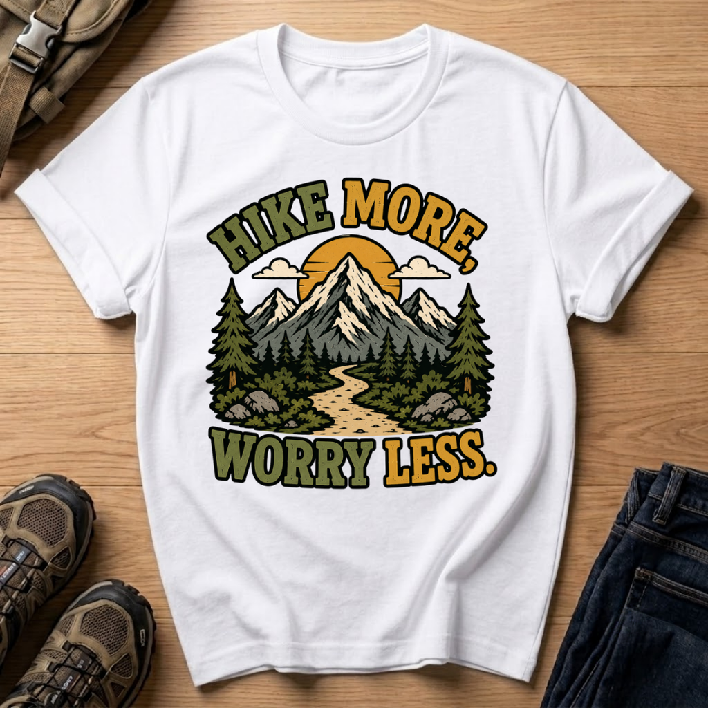Hike More Worry Less T-Shirt