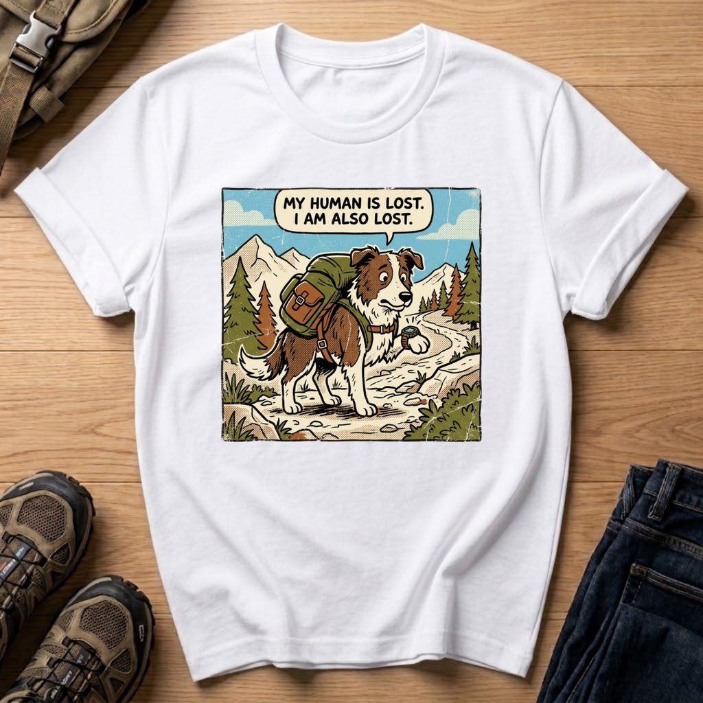 Lost Hiker Dog T-Shirt