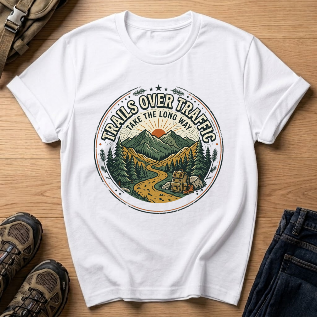Trails Over Traffic T-Shirt