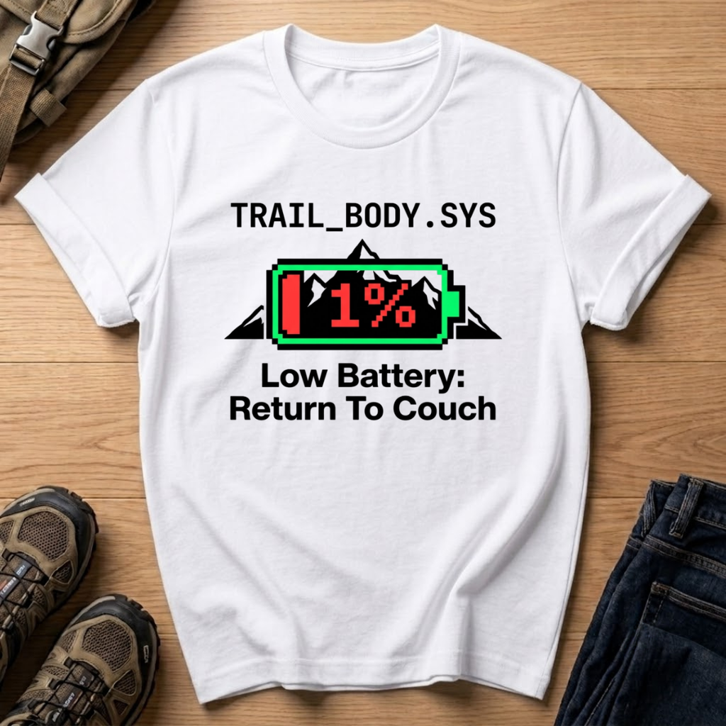 Trail_Body.Sys 1% Battery T‑Shirt