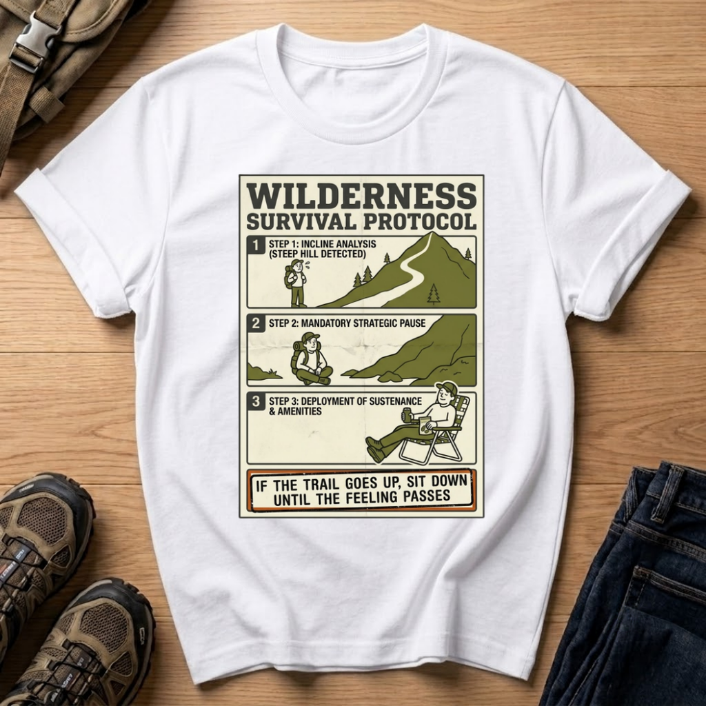 Wilderness Survival Protocol T‑Shirt