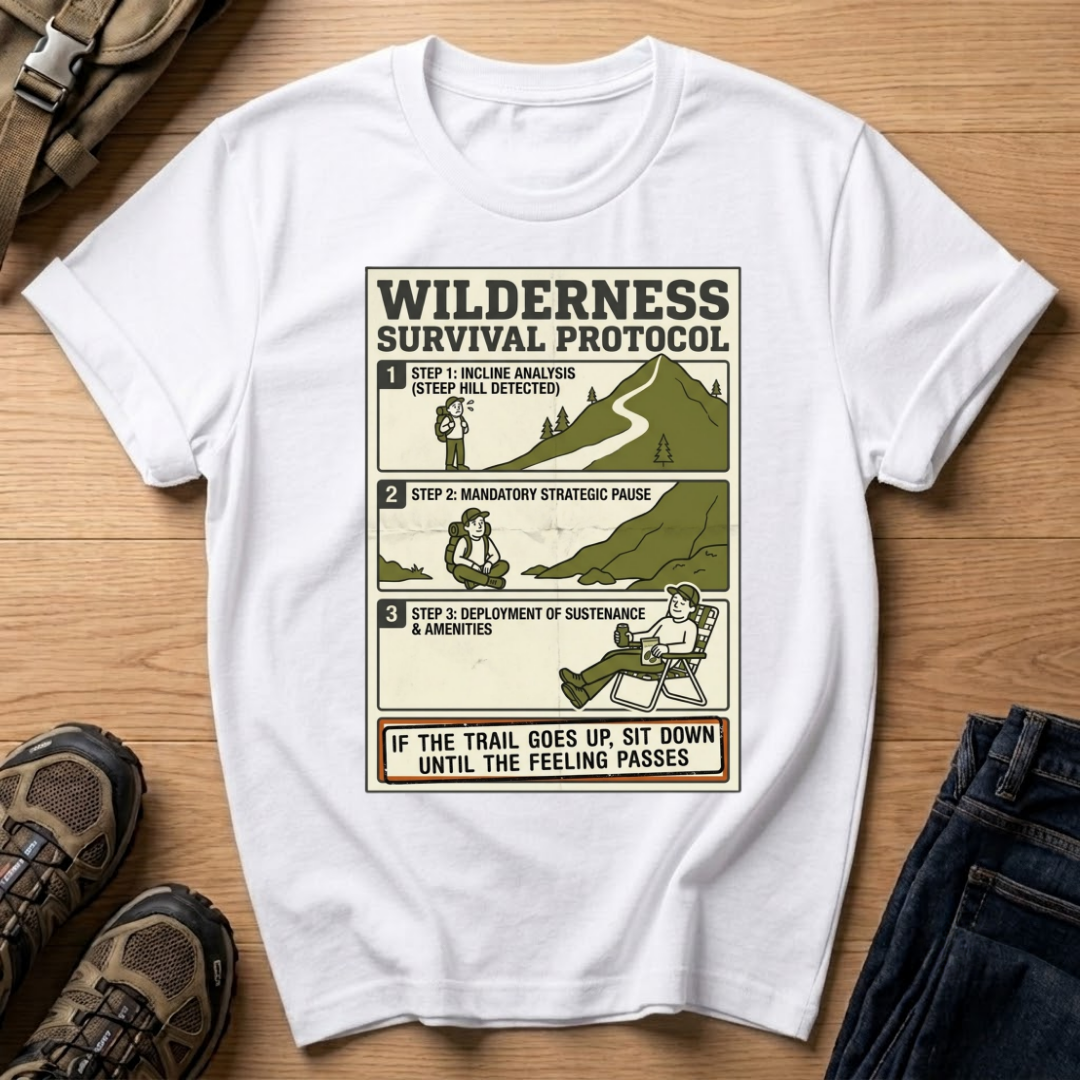 Wilderness Survival Protocol T‑Shirt