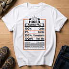 Hiker Stamina Facts T-Shirt