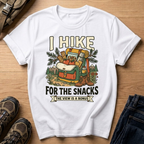 I Hike for the Snacks T-Shirt